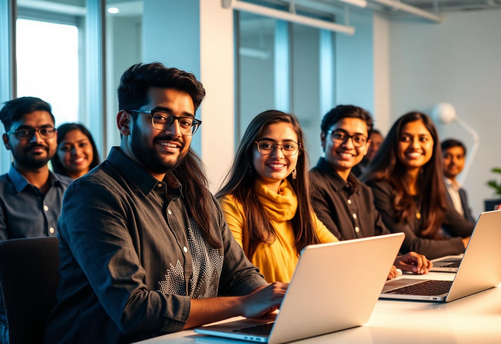 Job seekers preparing for interviews in Vijayawada